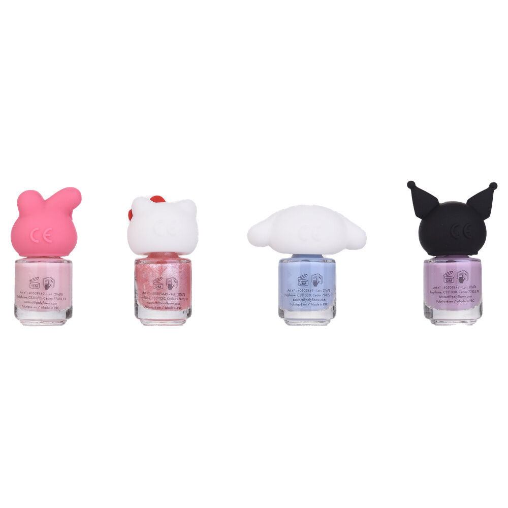 Conjunto de esmaltes à base de água Hello Kitty e Amigos