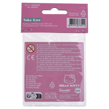 Blister of 2 Hello Kitty hair scrunchies