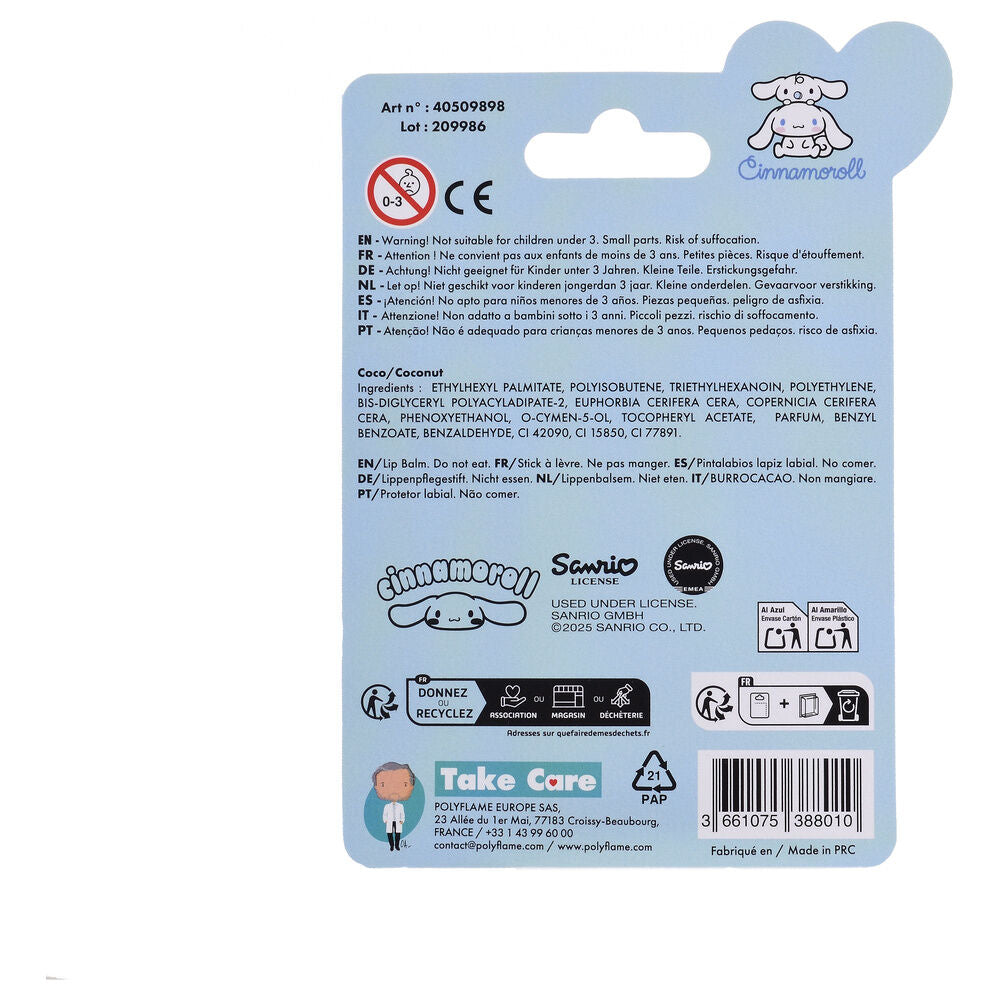 Cinnamoroll Hello Kitty Protective Lip Balm