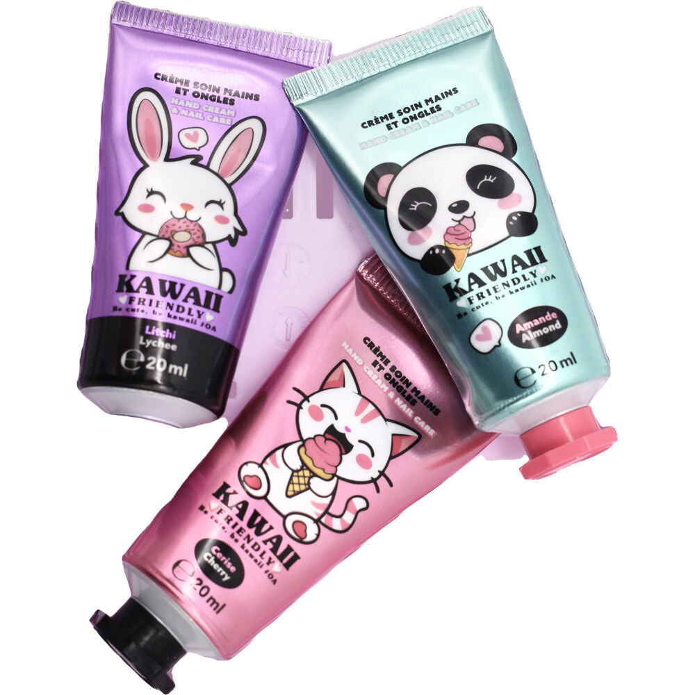 Set di 3 creme mani Kawaii da 20 ml