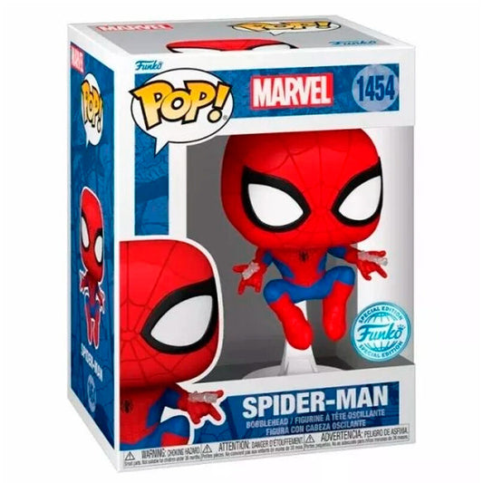 Figura POP exclusiva de Spider-Man de Marvel
