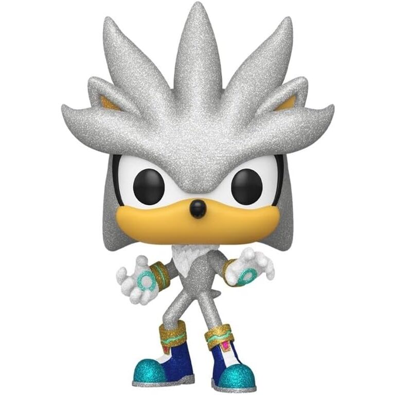 pop figure sonic the hedgehog silver exclusive