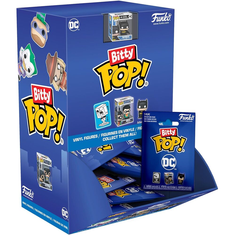 figure mystery bitty pop dc comics assorted