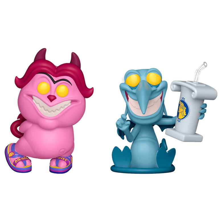 Blister of 2 POP figures Disney Hercules Pain & Panic