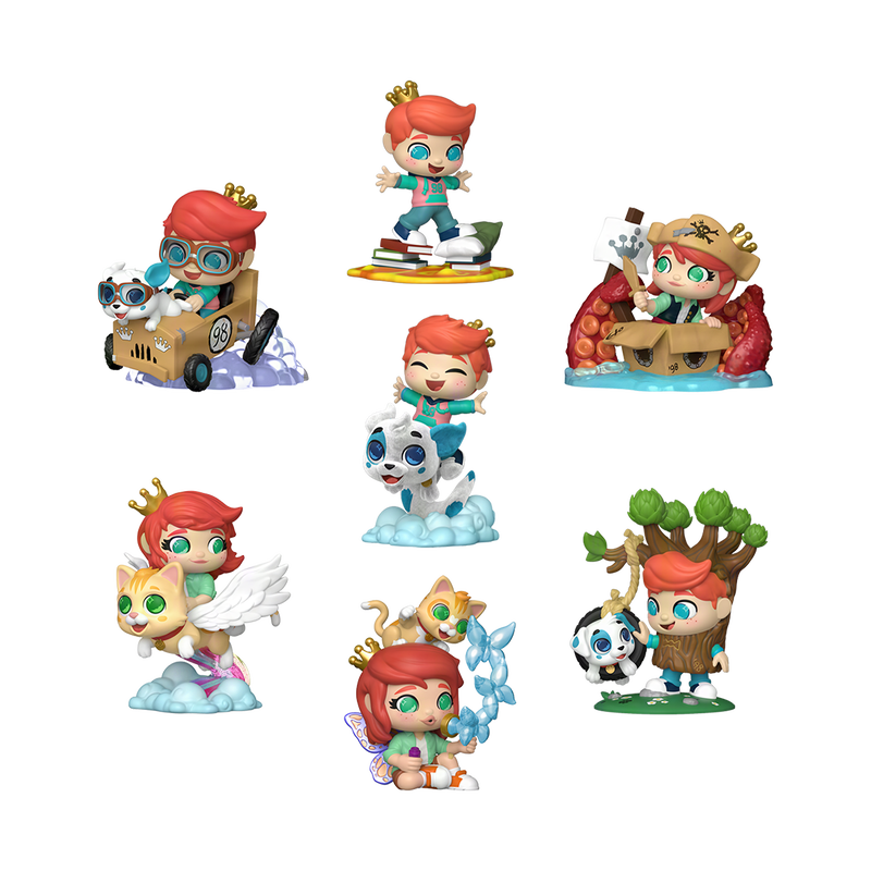 Zestaw figurek Blind Box Figure Squad Fun