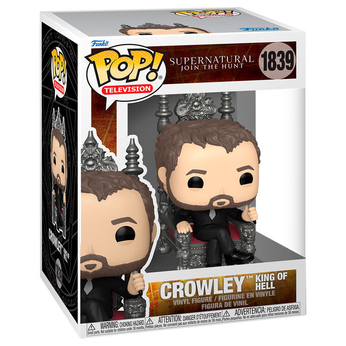 Figurka Premium POP Supernatural Dołącz do polowania Śmierć Crowley Król Piekieł