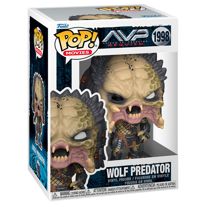 POP Figure Alien vs Predator Requiem Wolf Predator 51 Chase
