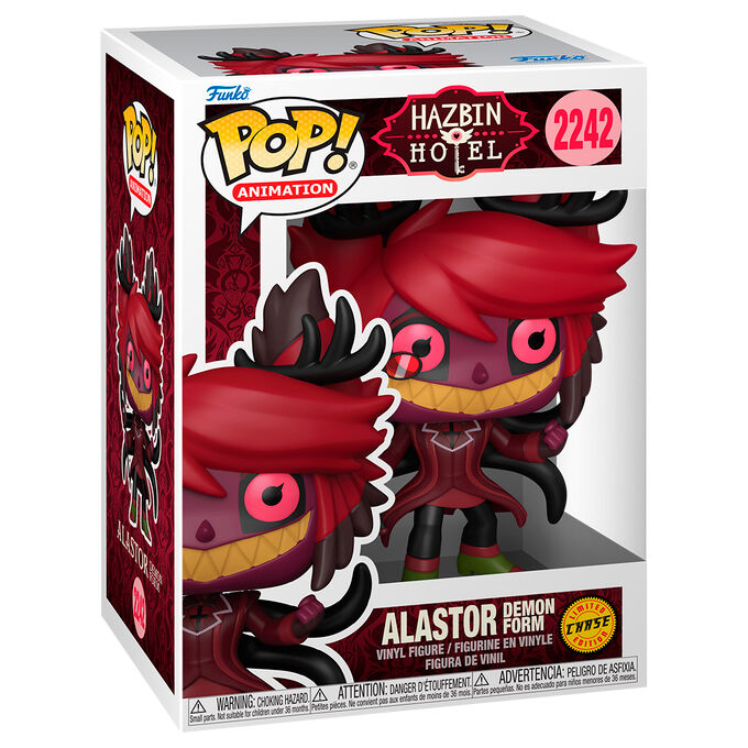 POP Figure Hazbin Hotel Alastor 5 + 1 Chase