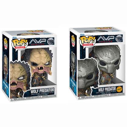 POP Figure Alien vs Predator Requiem Wolf Predator 51 Chase