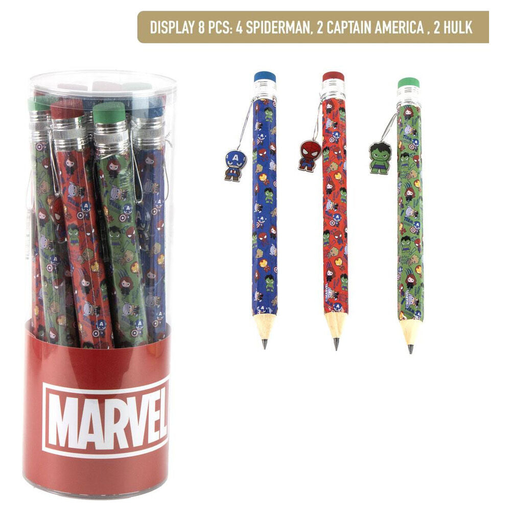 large avengers pencil assortment