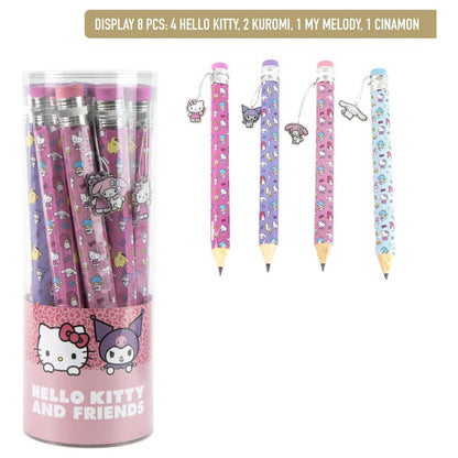 large hello kitty pencil assortment