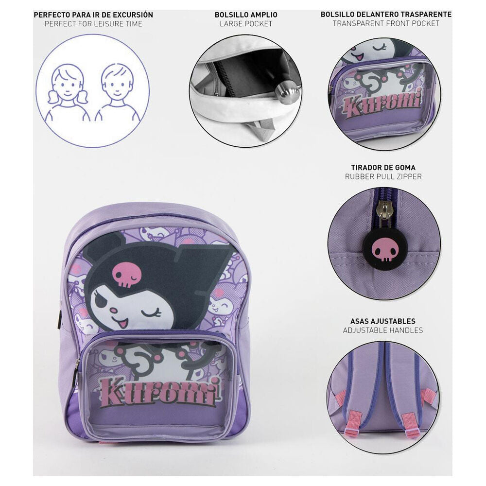 Zaino Kuromi Hello Kitty 30 cm