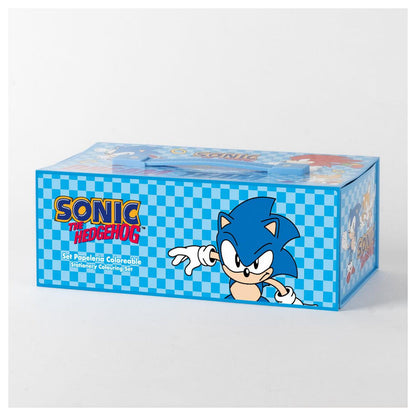 Sonic the Hedgehog colorable stationery case
