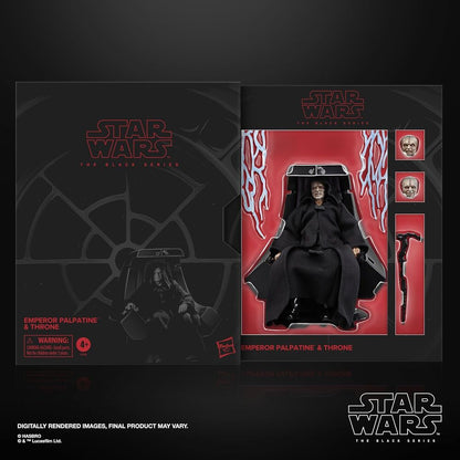 Figure Emperor Palpatine & Throne Star Wars 15cm