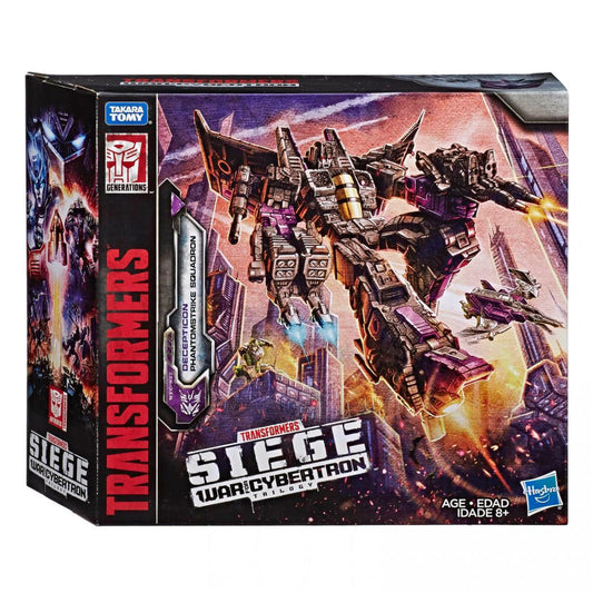 figure decepticon phantomstrike squadron war for cybertron transformers 20cm