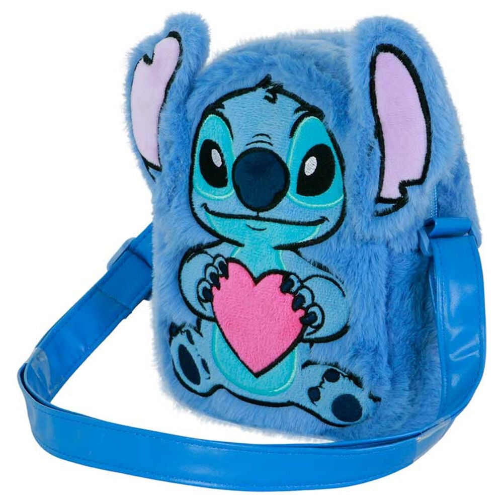 Stitch Heart Plush Bag Disney