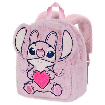 stitch angel heart plush backpack disney