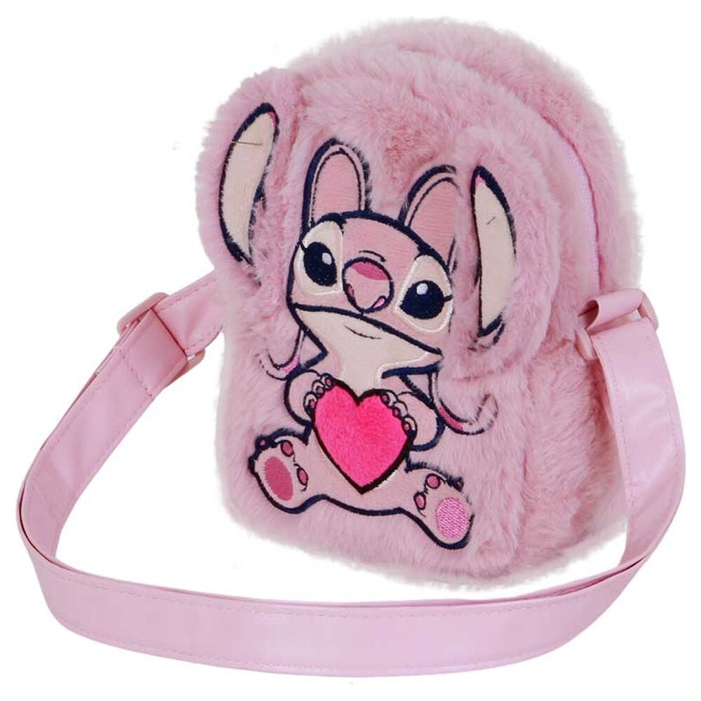 Stitch Angel Heart Plush Bag Disney