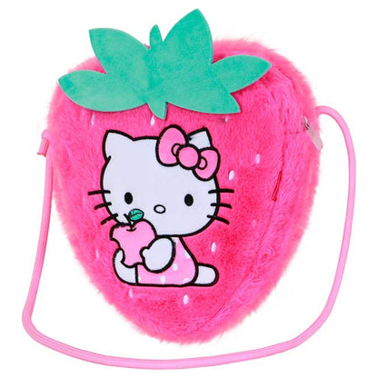 hello kitty strawberry plush bag