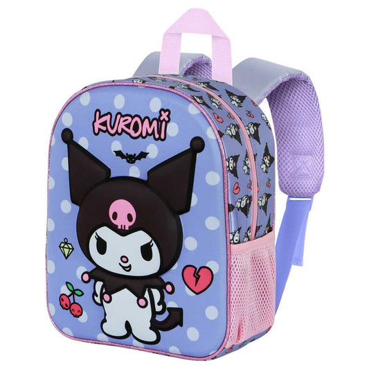 3d rebel kuromi hello kitty and friends backpack 30cm