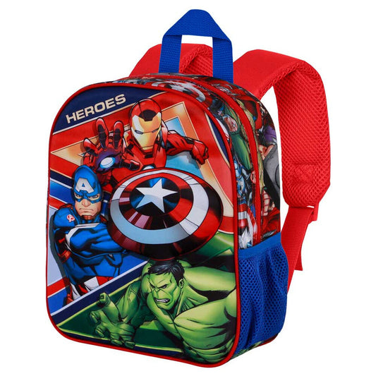 3d battle backpack the avengers marvel 30cm