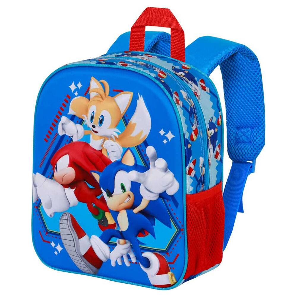 3d heroes sonic the hedgehog backpack 30cm