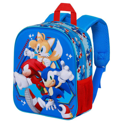 3d heroes sonic the hedgehog backpack 30cm