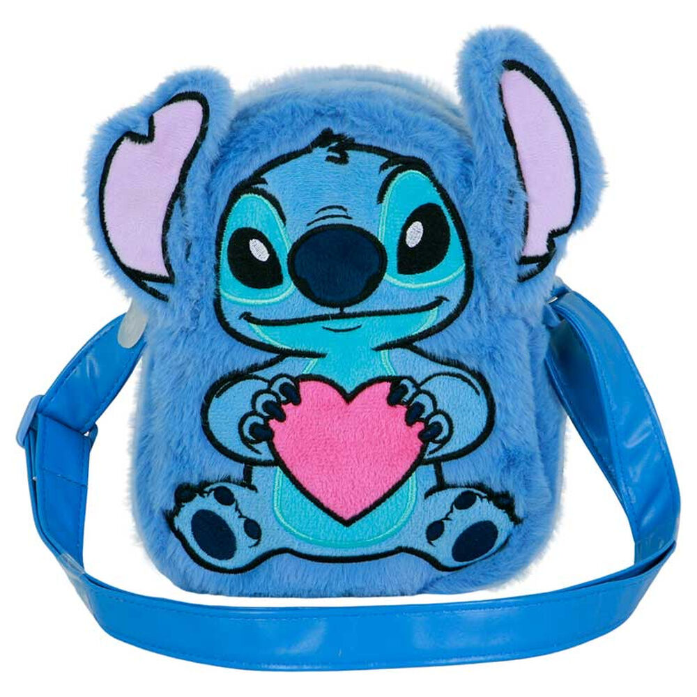 Stitch Heart Plush Bag Disney