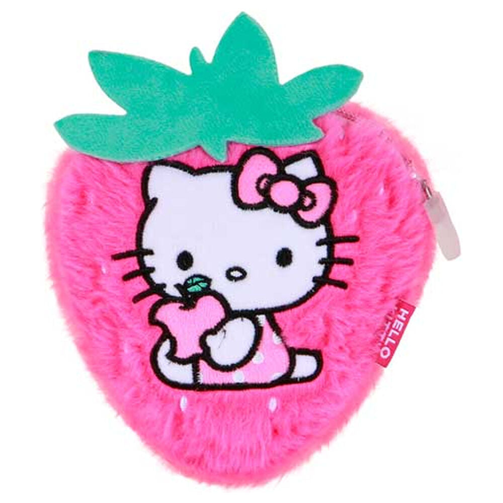 Hello Kitty Strawberry Plush Coin Purse