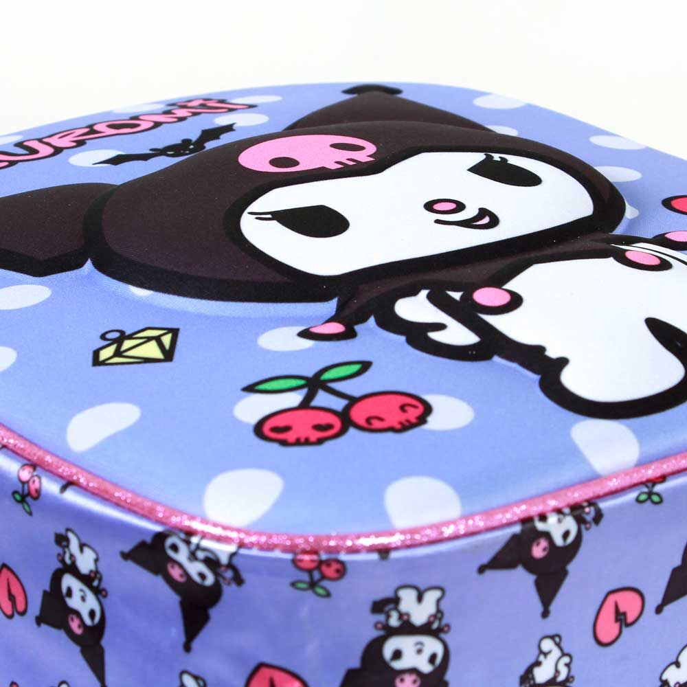 Zaino 3D Rebel Kuromi Hello Kitty e amici 30 cm