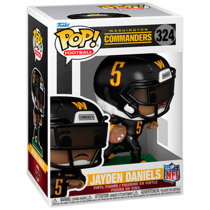 nfl washington commanders jayden daniels pop figure