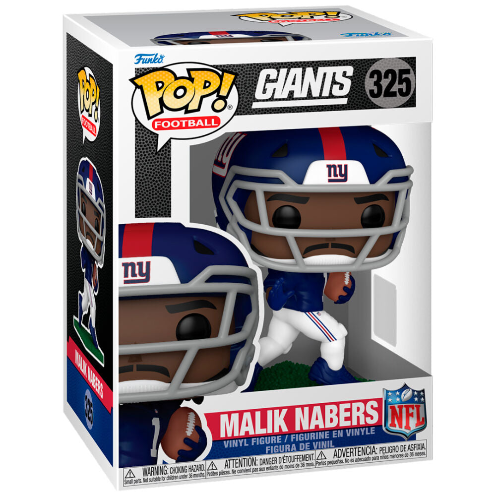 nfl giants malik nabers pop figure