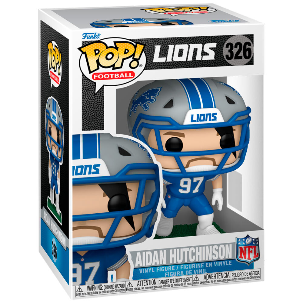 nfl lions aidan hutchinson pop figure