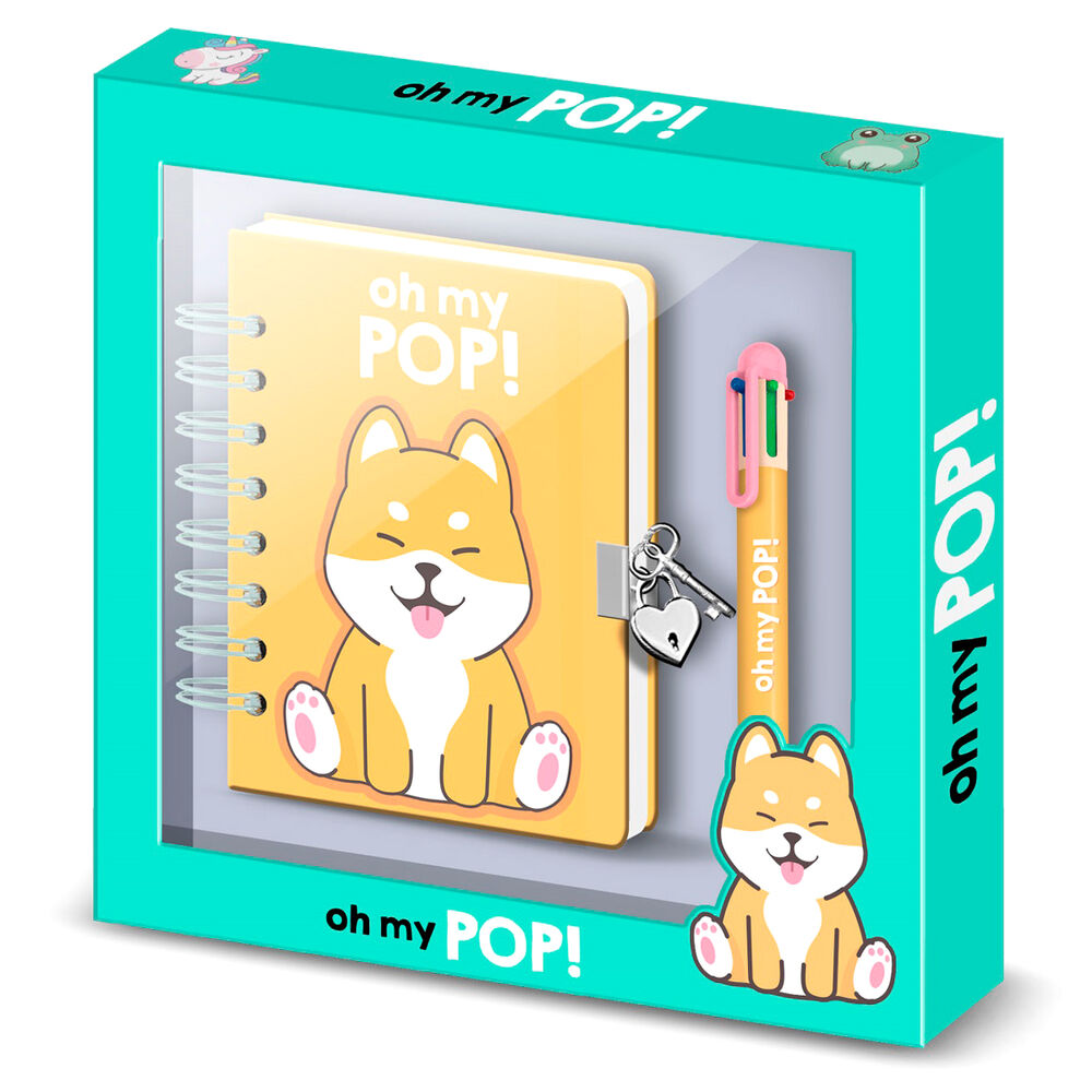 shiba diary  pen oh my pop 