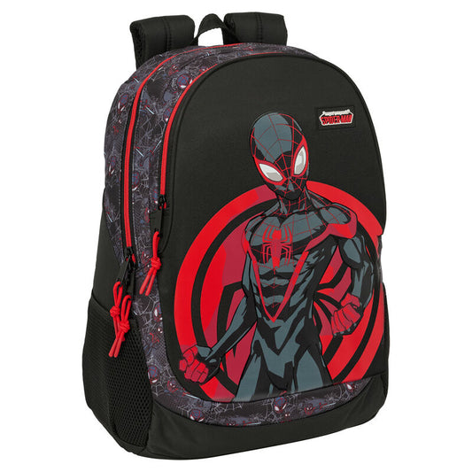 miles morales spiderman marvel backpack 44cm adaptable