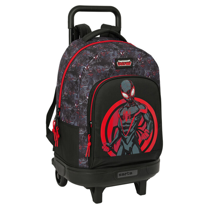 compact trolley miles morales spiderman marvel 45cm