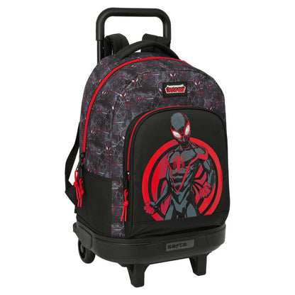 compact trolley miles morales spiderman marvel 45cm