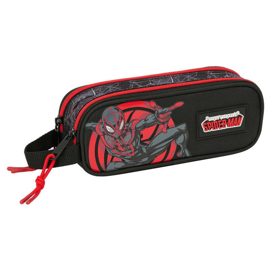 miles morales spiderman marvel double pencil case
