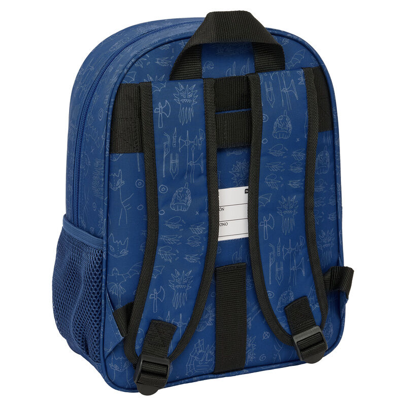 Mochila de Cómo entrenar a tu dragón de 34 cm adaptable