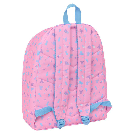 Mochila Disney de Stitch brillante de 42 cm