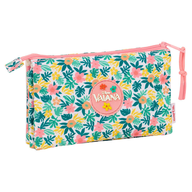 Trousse triple Vaiana Moana Disney