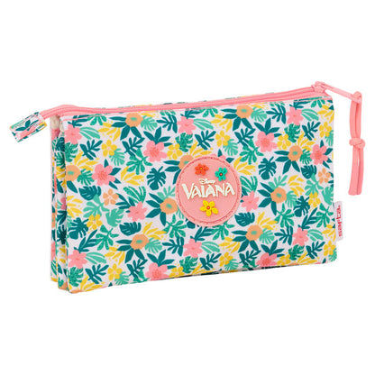Trousse triple Vaiana Moana Disney