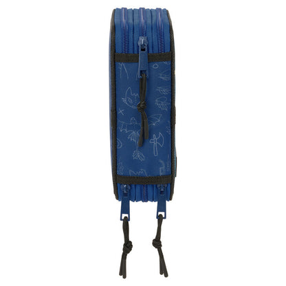 Astuccio per matite Dragon Trainer triplo 37 pezzi