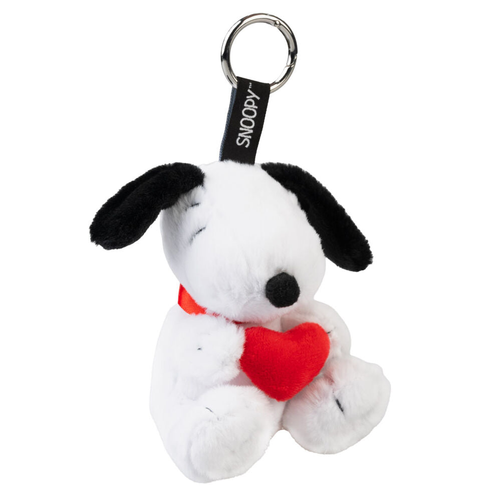 snoopy peanuts plush keychain