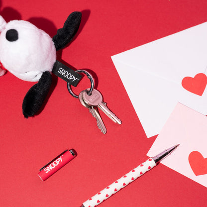 Porte clés en peluche Snoopy Peanuts