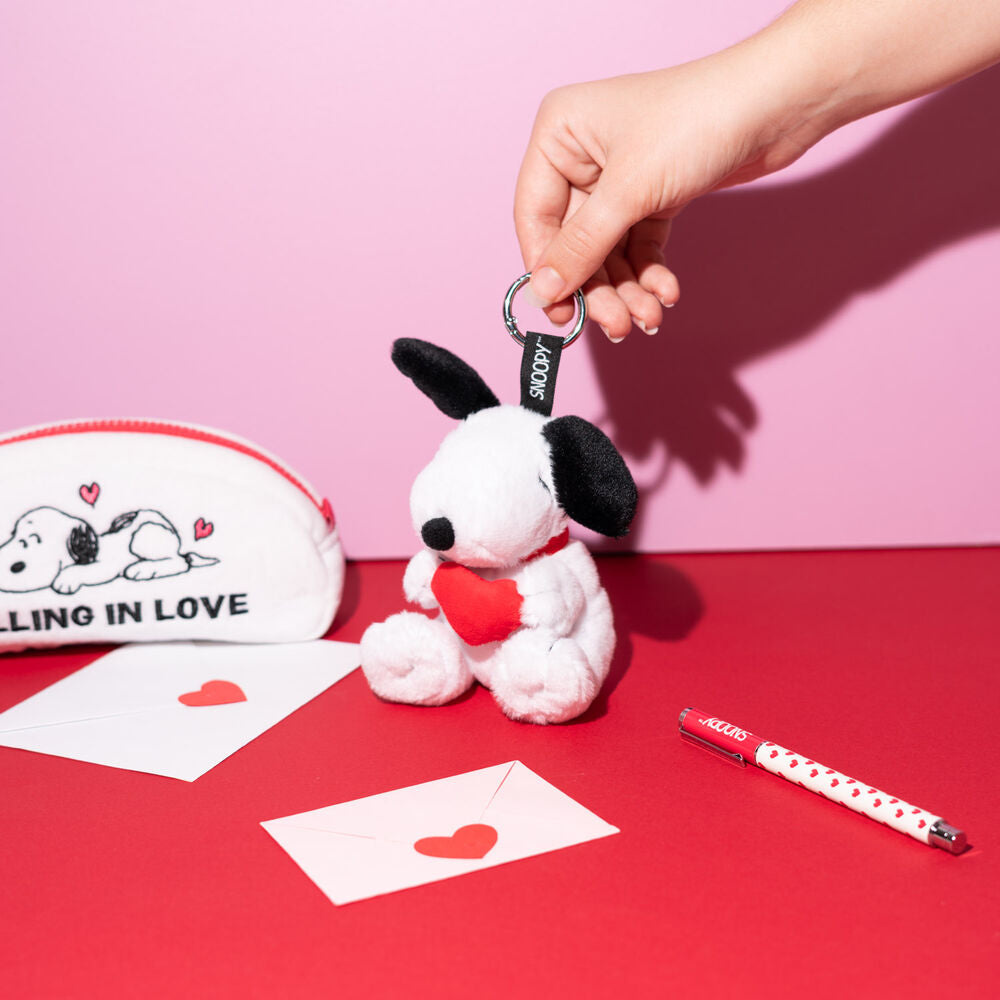 Porte clés en peluche Snoopy Peanuts