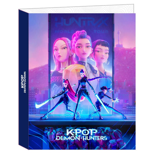 Kpop Demon Hunters 4-ring binder