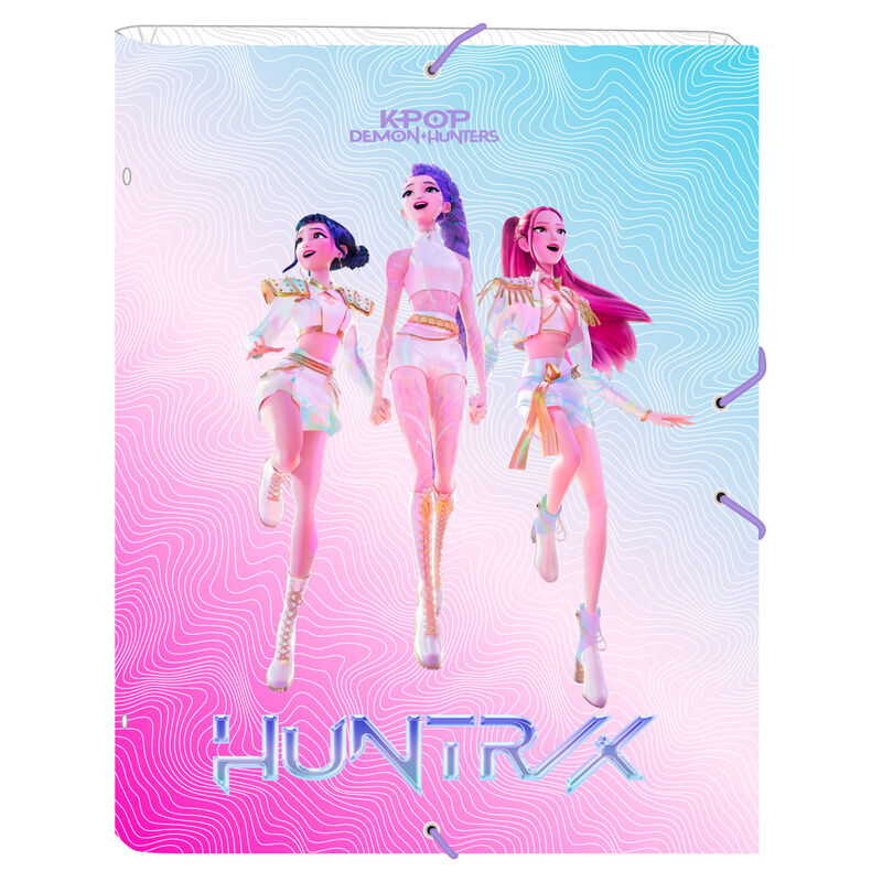 kpop demon hunters filing folder