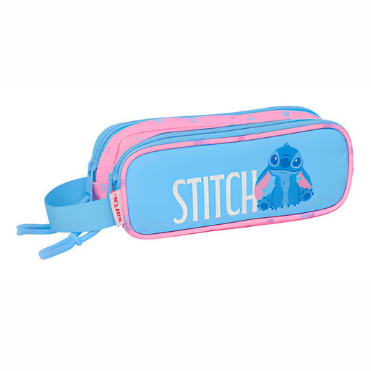 bright stitch disney double pencil case