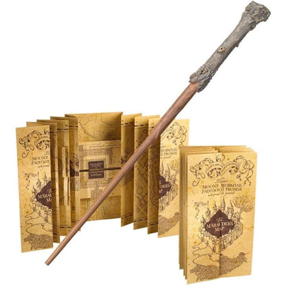 Baguette magique Harry Potter + Carte du Maraudeur